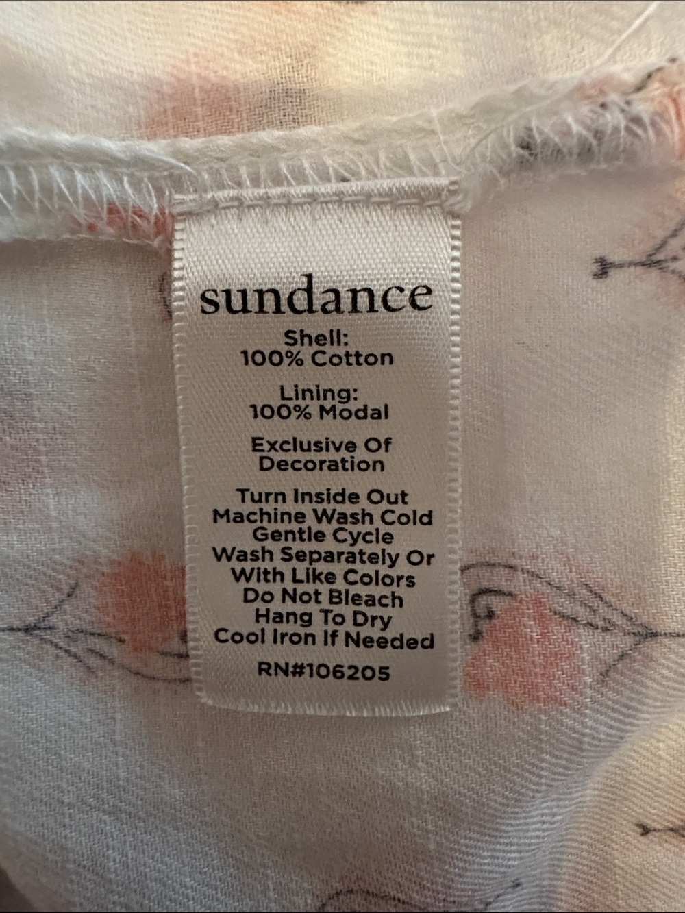 Sundance Great Gallery Embroidered Peasant cotton M boho ruffled cuffs Blouse - Picture 14 of 15